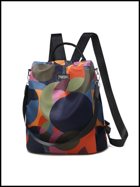 Waterproof Anti Theft Fashion Backpack Purse Daypack Travel Nylon Oxford main image 4
